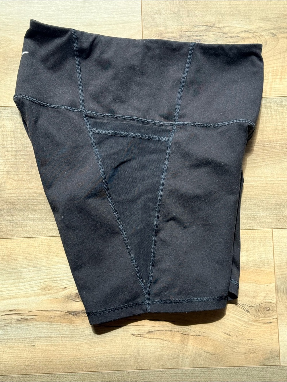 Old Navy Leopard Print Athletic Shorts AND Old Navy Black Bike Shorts (2) - Picture 6 of 6